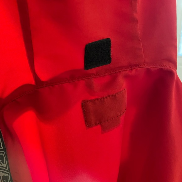 Red Obey Jacket w/ a foldable hoodie attached. - Picture 7 of 7